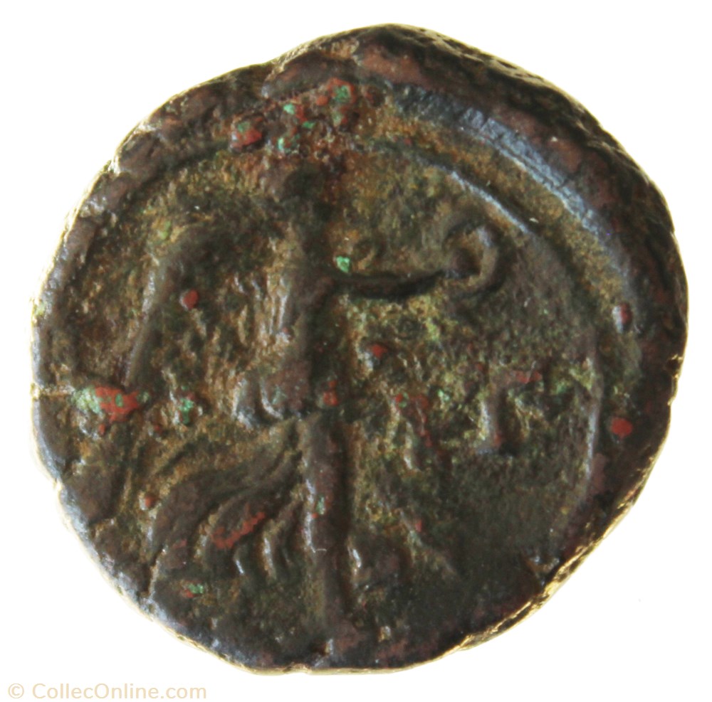 Gordien Auguste an 3 Nike monnaie antique av jc ap romaine provinciale gordien auguste an 3 nike