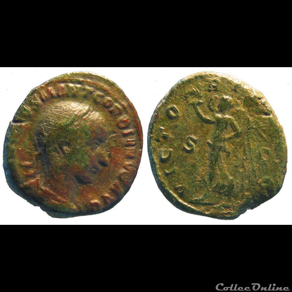 as 1ere émission VICTORIA AVG Gauche monnaie antique romaine as 1ere emission victoria avg gauche