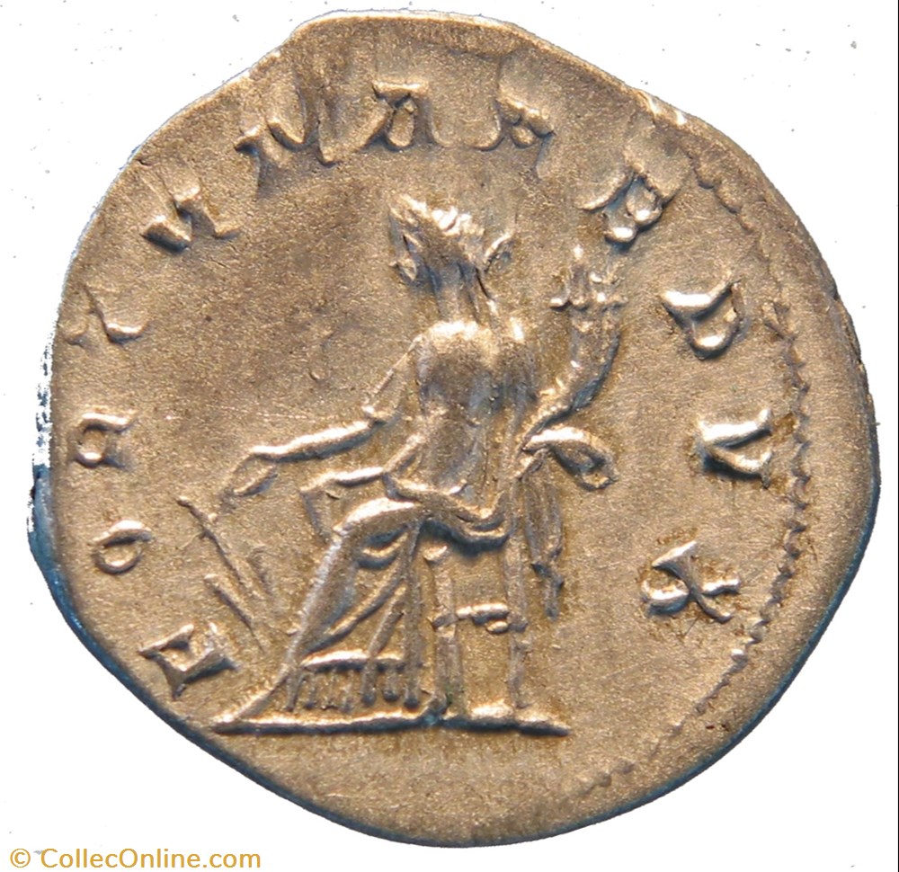 Antoninien 2eme émission phase B Fortuna monnaie antique av jc ap romaine antoninien 2eme emission phase b fortuna