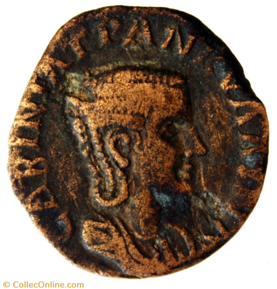 Tetrassaria réduit Tranquilline monnaie antique av jc ap romaine provinciale tetrassaria reduit tranquilline
