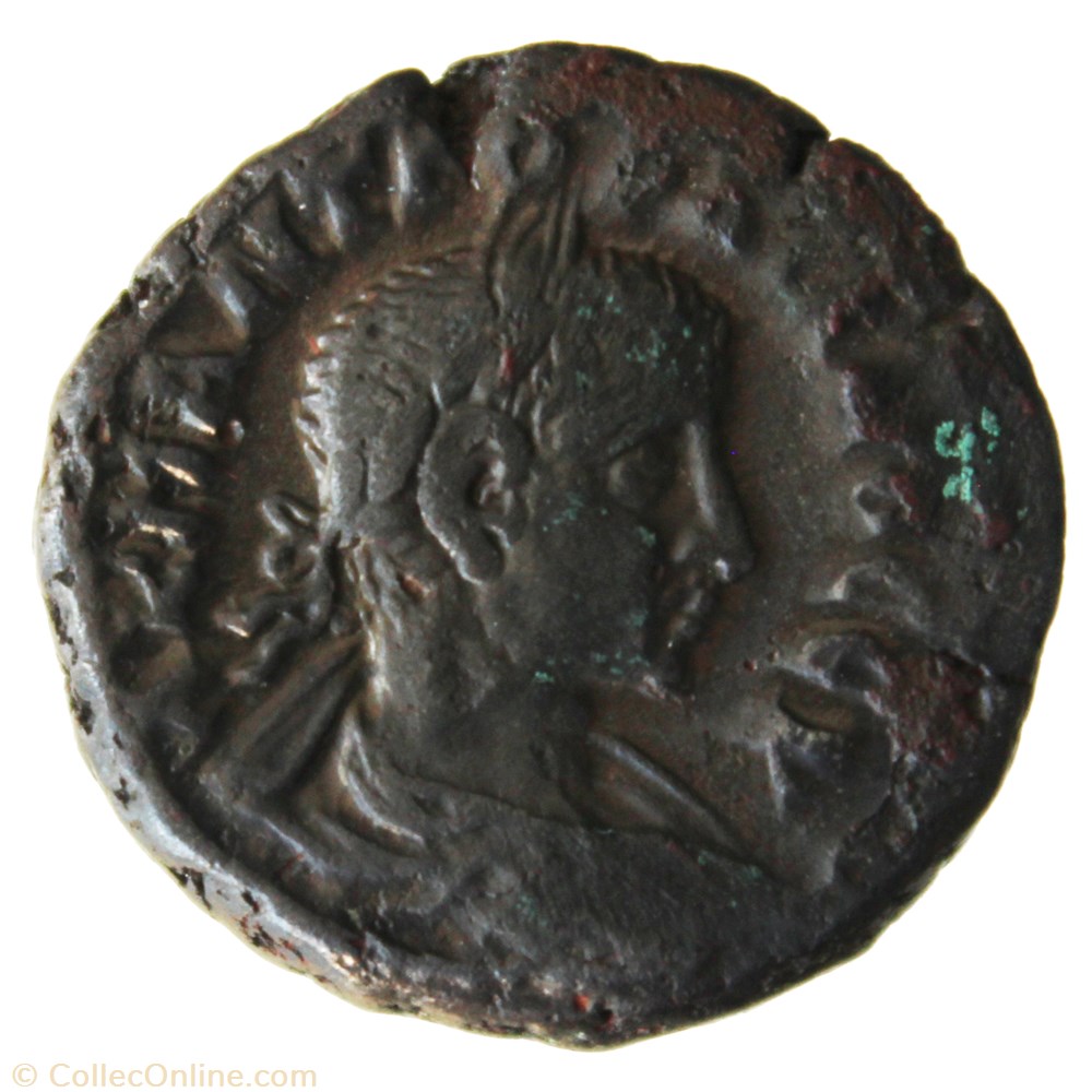Gordien Auguste an 7 Hermanubis (buste) monnaie antique av jc ap romaine provinciale gordien auguste an 7 hermanubis buste