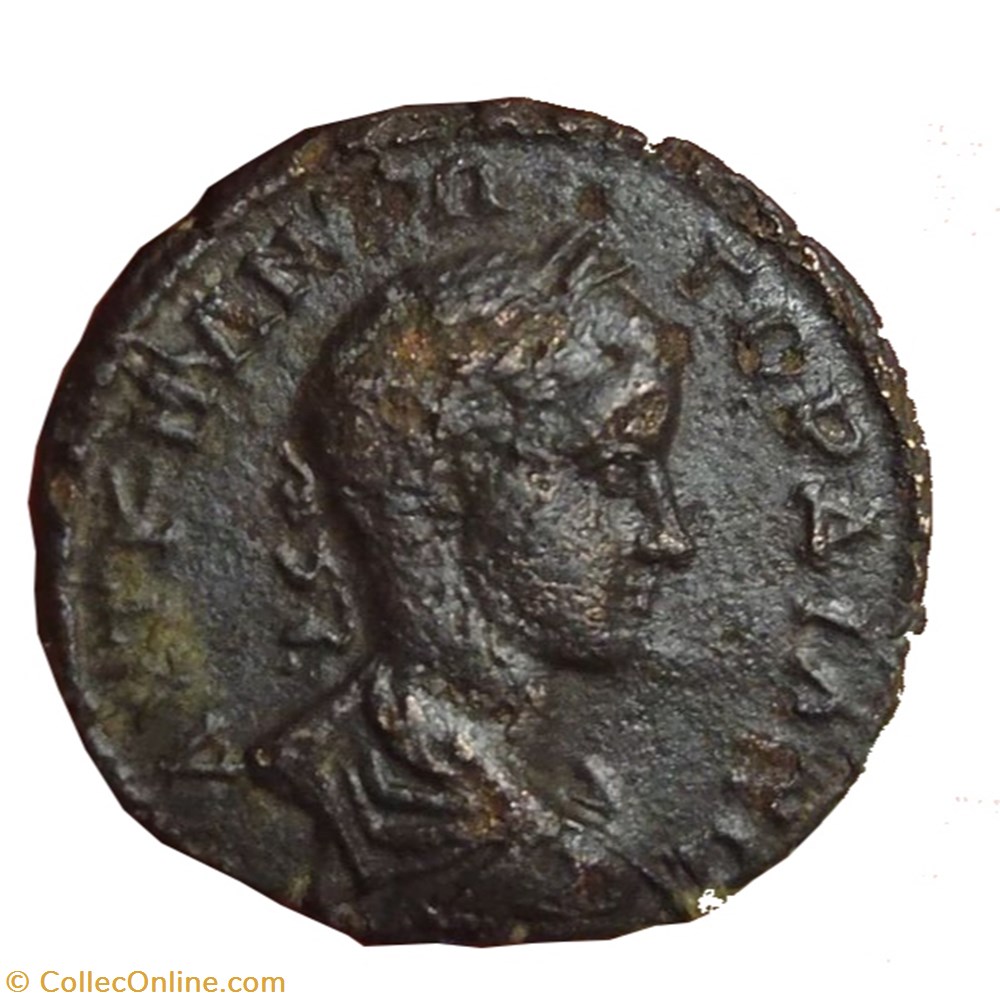 monnaies antiquite av jc ap romaines provinciales gordien pentassaria nemesis