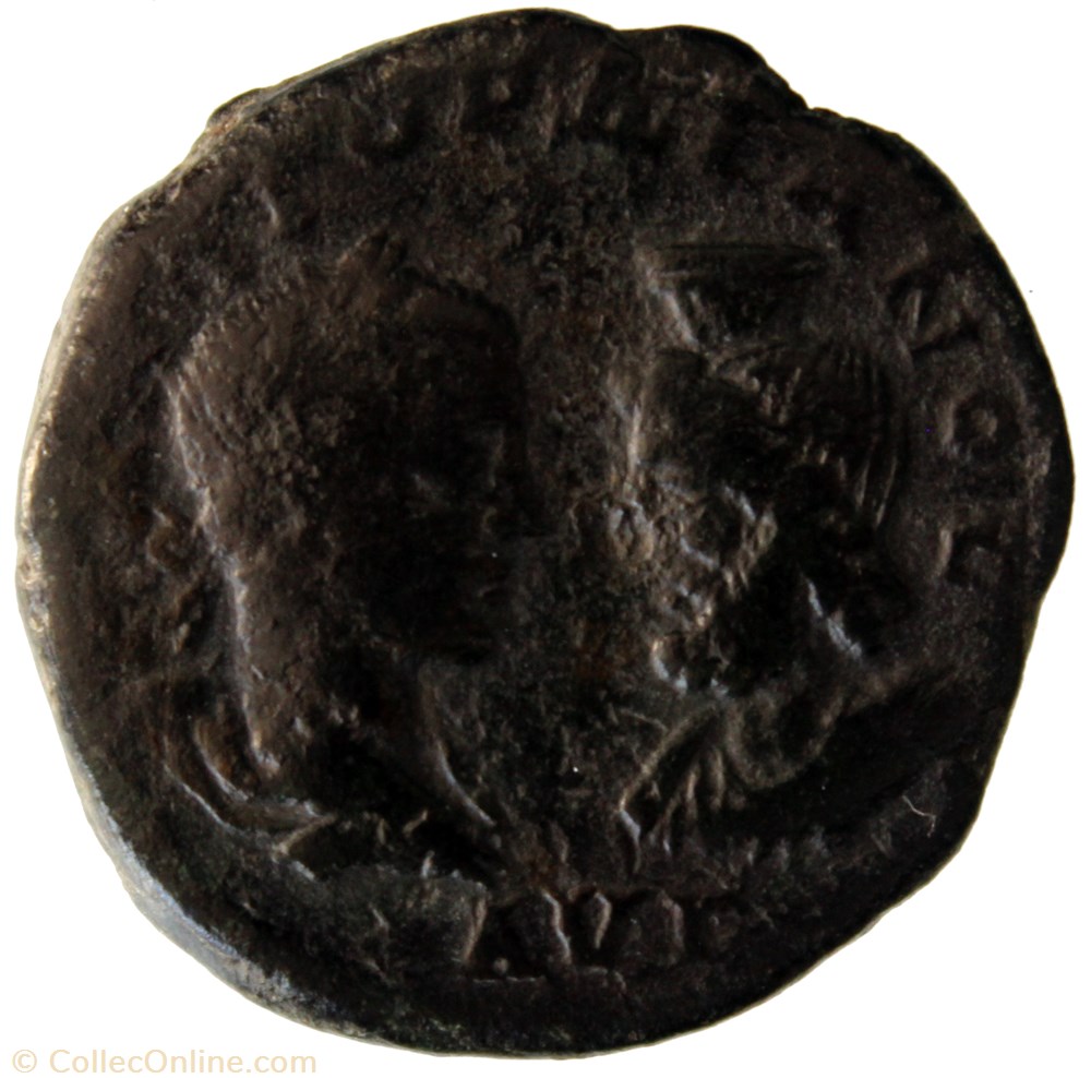 Pentassaria Gordien et Sarapis Porte ou arche du triomphe monnaie antique av jc romaine provinciale pentassaria gordien et sarapis porte ou arche du triomphe