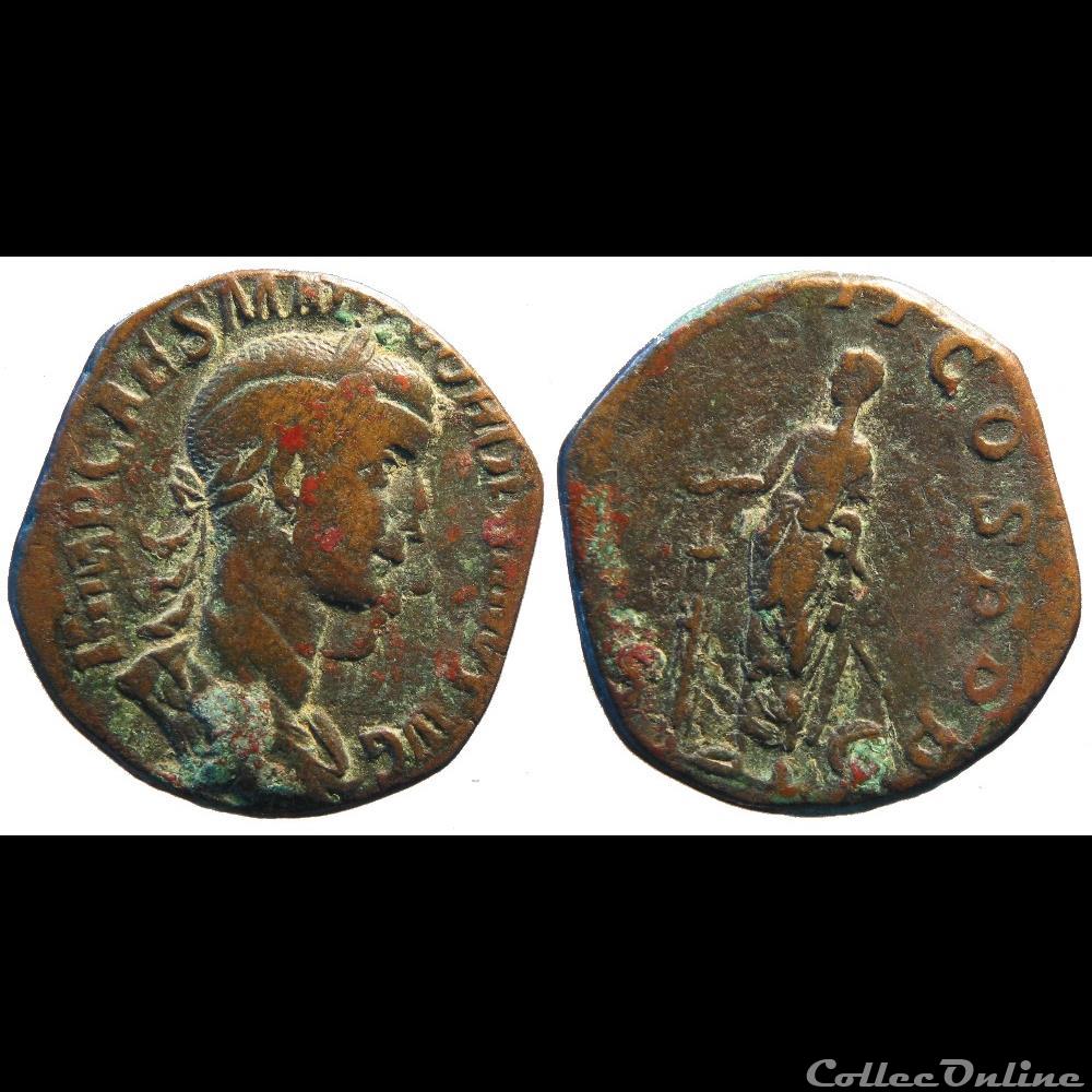 sesterce monnaie antique romaine sesterce