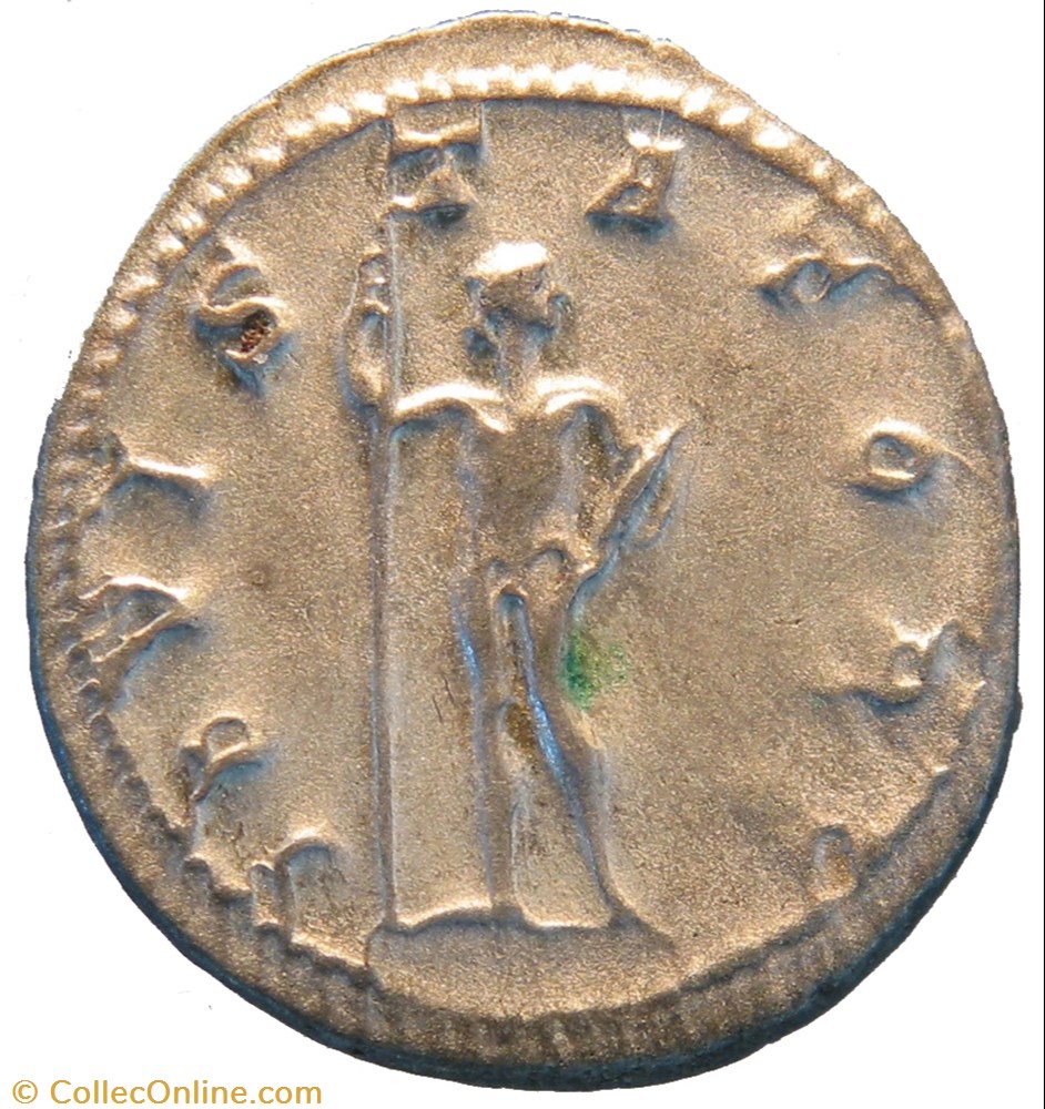 antoninien 4e émission IOVI STATORI monnaie antique av jc ap romaine antoninien 4e emission iovi statori