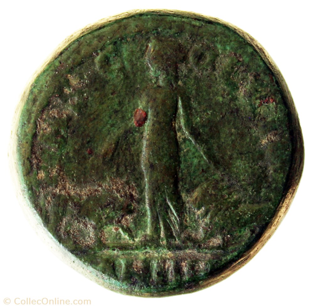 monnaie antique av jc ap romaine provinciale medaillon an 4