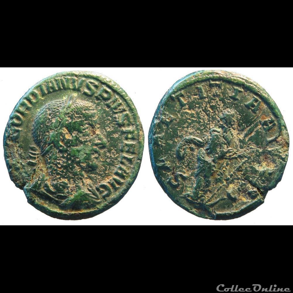 as 4e émission LAETITIA AVG N - droite monnaie antique romaine as 4e emission laetitia avg n droite