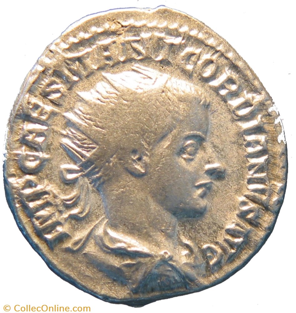 Antoninien 1ere émission Virtus monnaies antiquite av jc ap romaines republicaines imperiales antoninien 1ere emission virtus