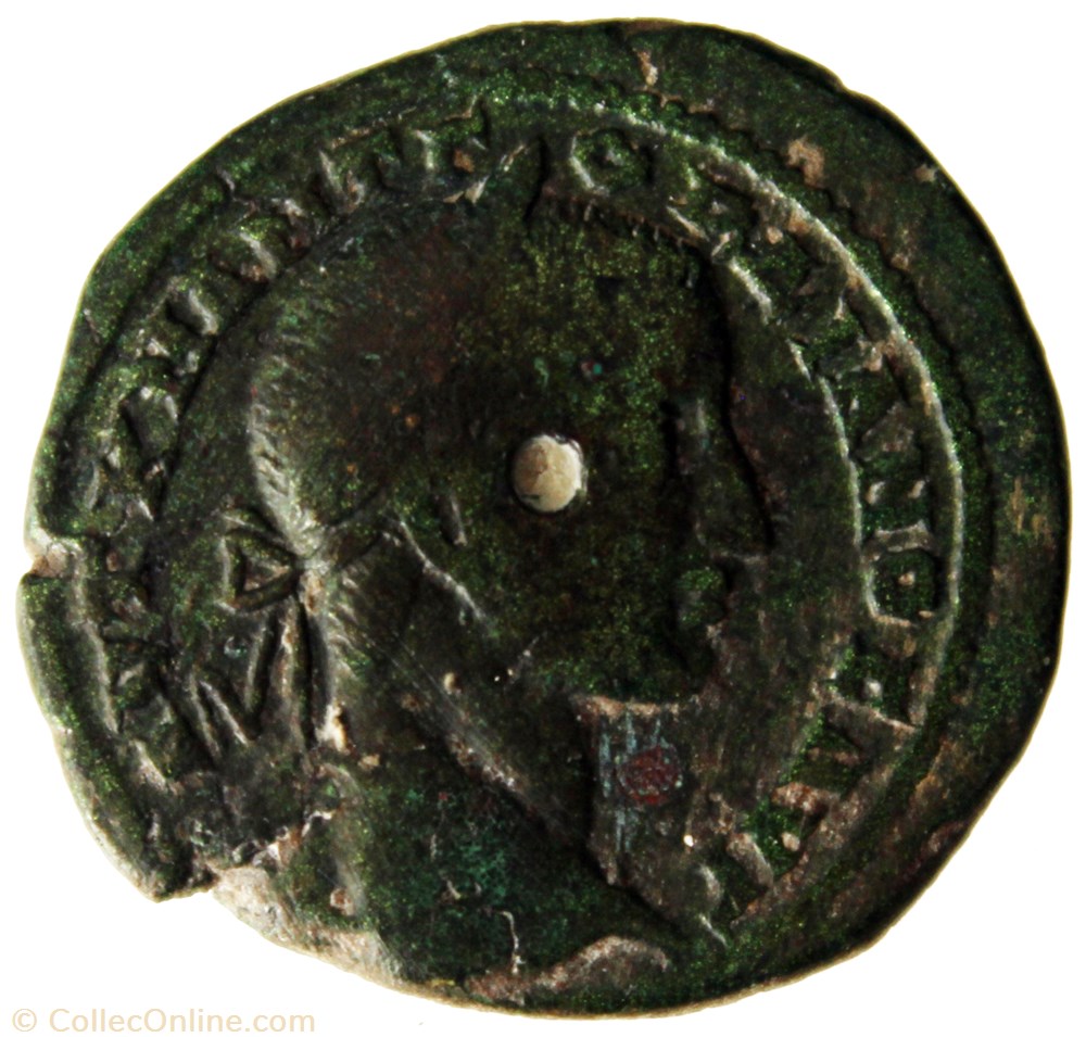 tetrassaria hydre monnaie antique av jc ap romaine provinciale tetrassaria hydre