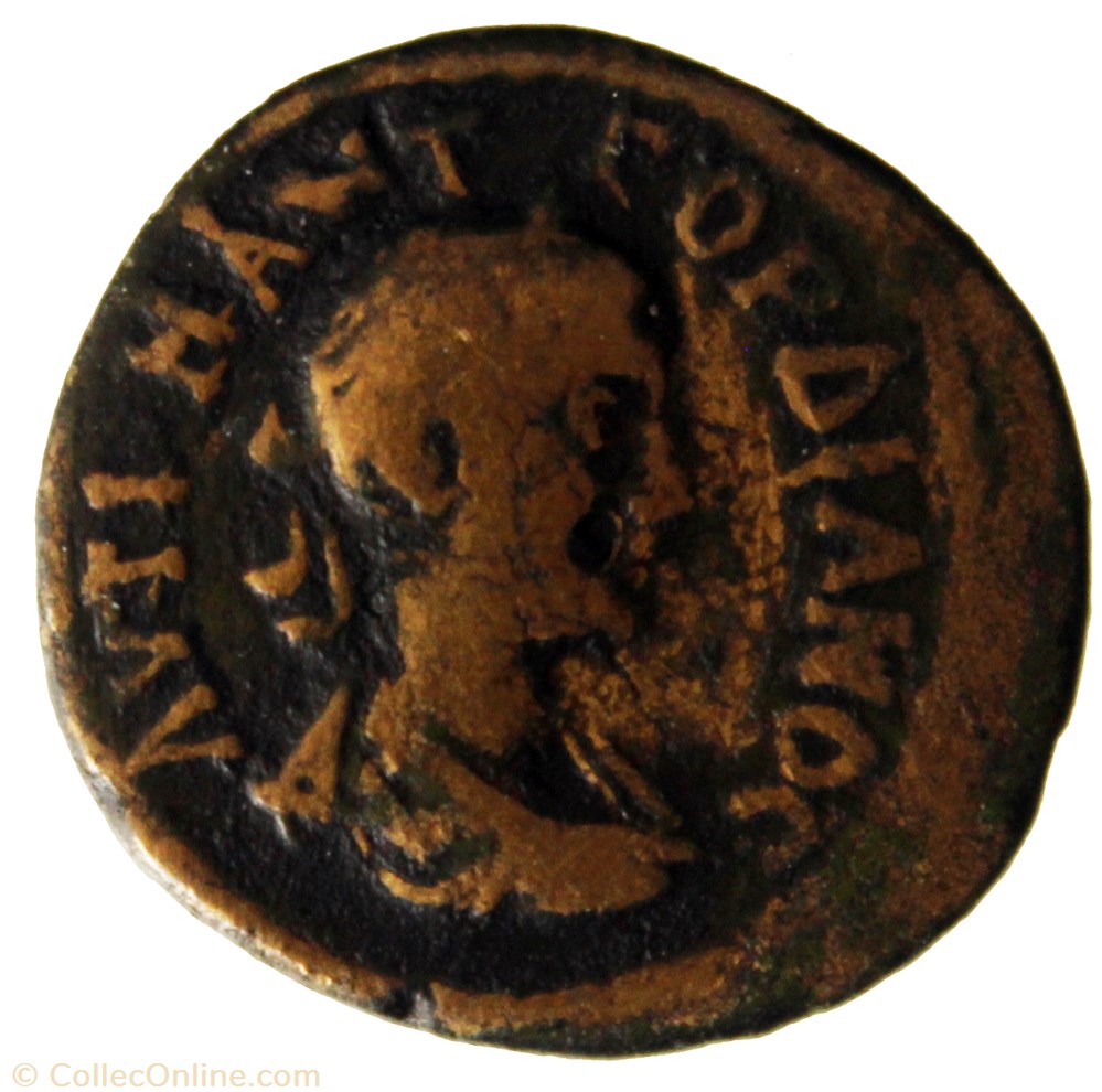 Assarion Gordien Tyche monnaie antique av jc ap romaine provinciale assarion gordien tyche