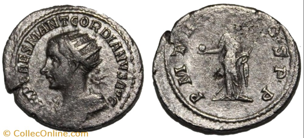 Antoninien 1ere émission Providentia monnaie antique av jc ap romaine antoninien 1ere emission providentia