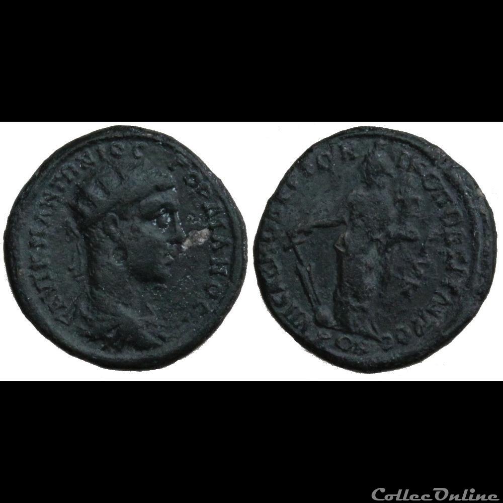 Tyché monnaie antique romaine provinciale tyche