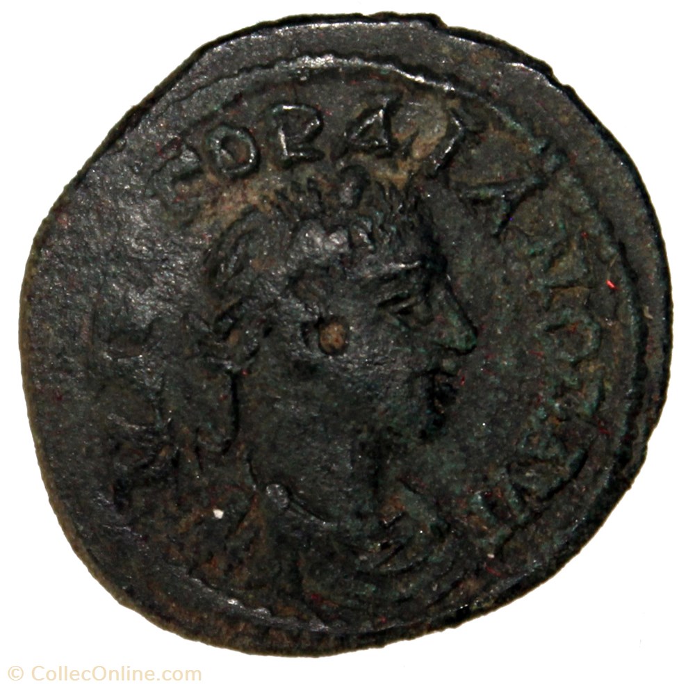 Gordien AE20 3 étendards monnaie antique av jc ap romaine provinciale gordien ae20 3 etendards