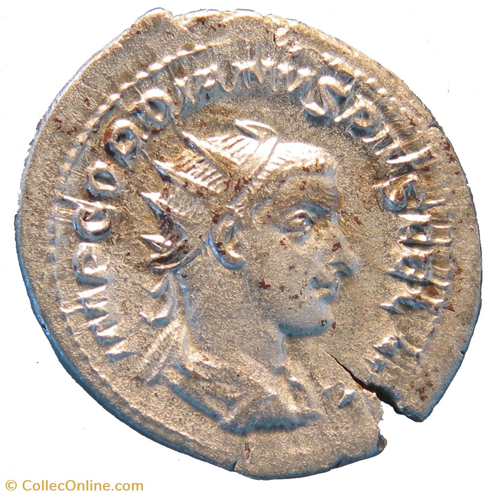 antoninien 5e émission Felicitas monnaie antique av jc ap romaine antoninien 5e emission felicitas