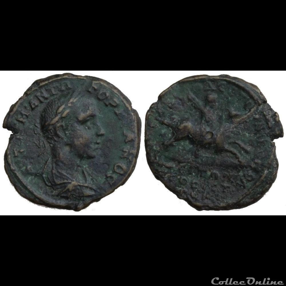 monnaie antique romaine provinciale cavalier