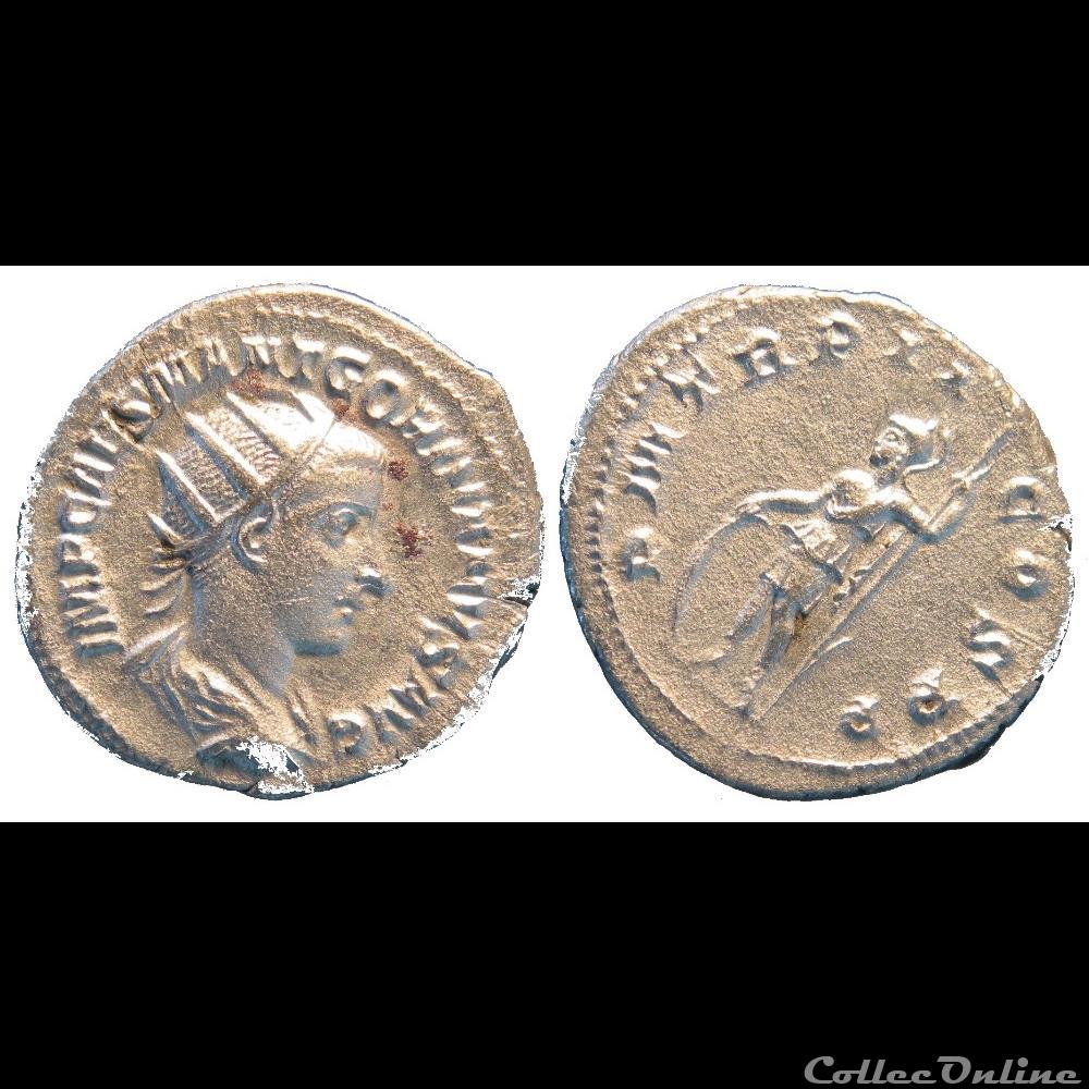 antoninien 2e émission Virtus monnaie antique av jc ap romaine antoninien 2e emission virtus