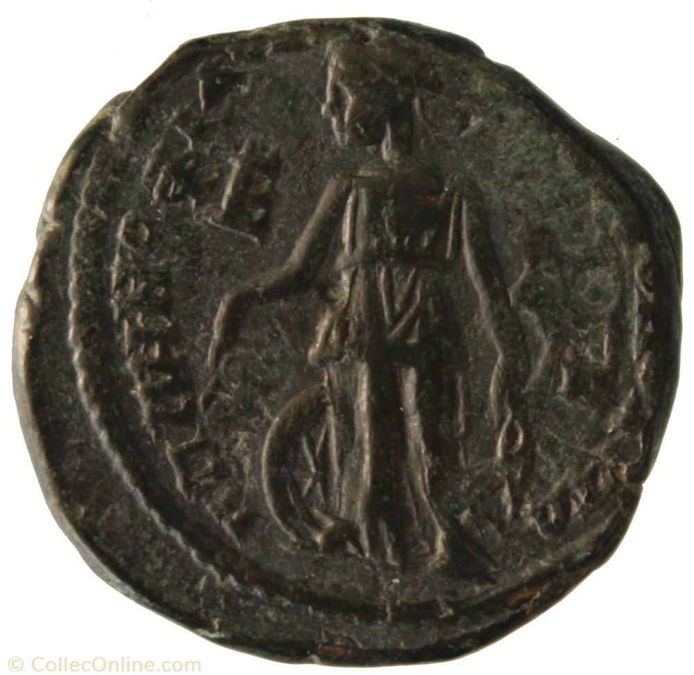 Pentassaria Gordien et Sarapis Nemesis monnaie antique av jc romaine provinciale pentassaria gordien et sarapis nemesis