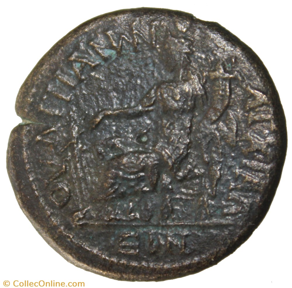 Gordien et Tranquilline Pentassaria Tyche monnaie antique av jc ap romaine provinciale gordien et tranquilline pentassaria tyche