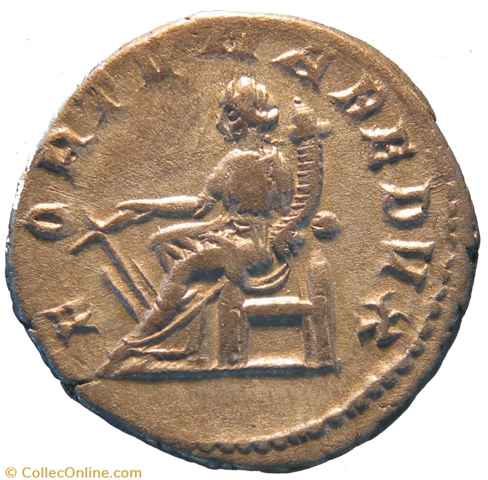 Antoninien 2eme émission phase B Fortuna monnaie antique av jc ap romaine antoninien 2eme emission phase b fortuna