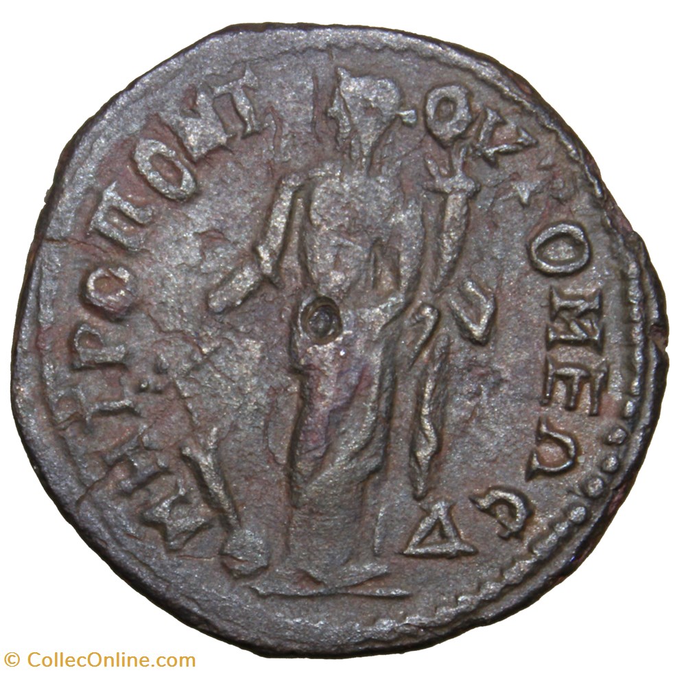 tetrassaria Gordien Tyche monnaies antiquite av jc ap romaines provinciales tetrassaria gordien tyche