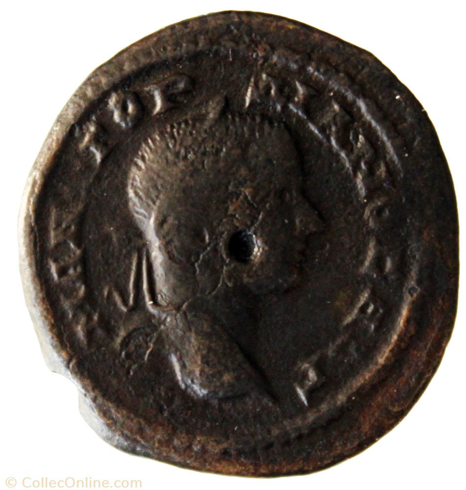 diassaria tyche monnaie antique av jc ap romaine provinciale diassaria tyche