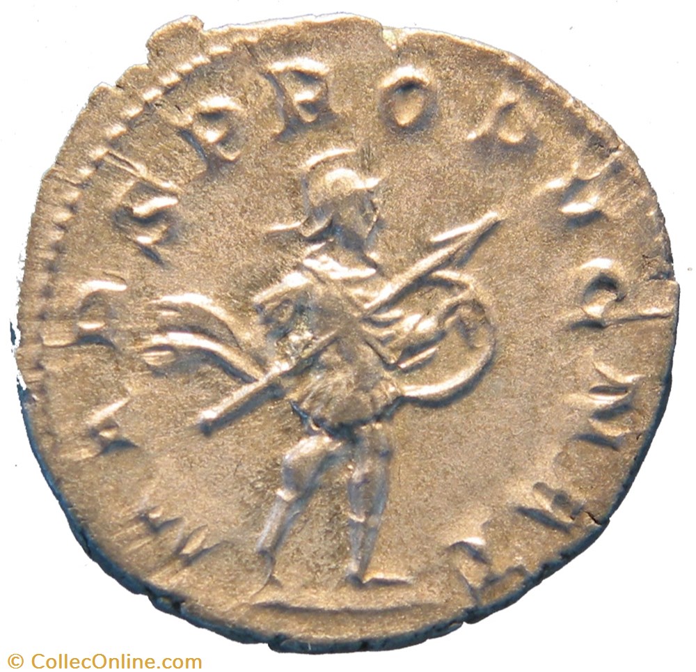 antoninien 5e émission Mars monnaie antique av jc ap romaine antoninien 5e emission mars