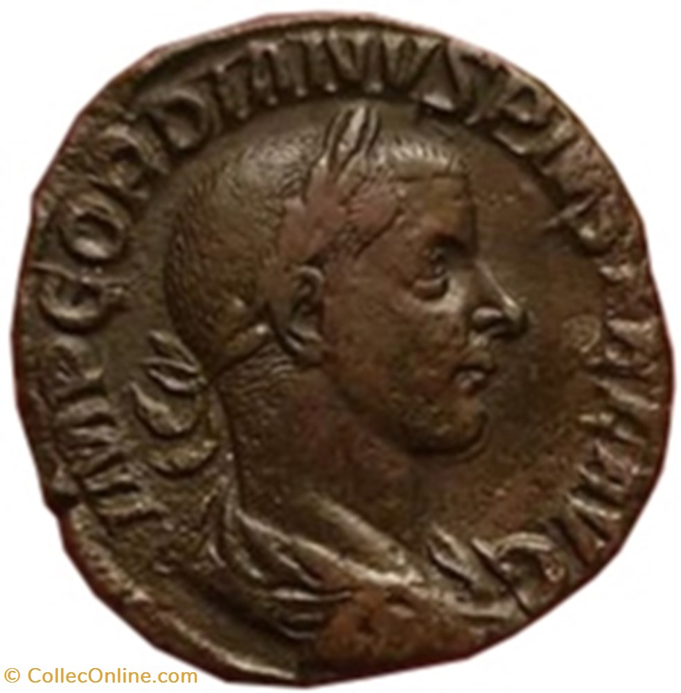 sesterce fauté COS III monnaies antiquite av jc ap romaines republicaines imperiales sesterce faute cos iii