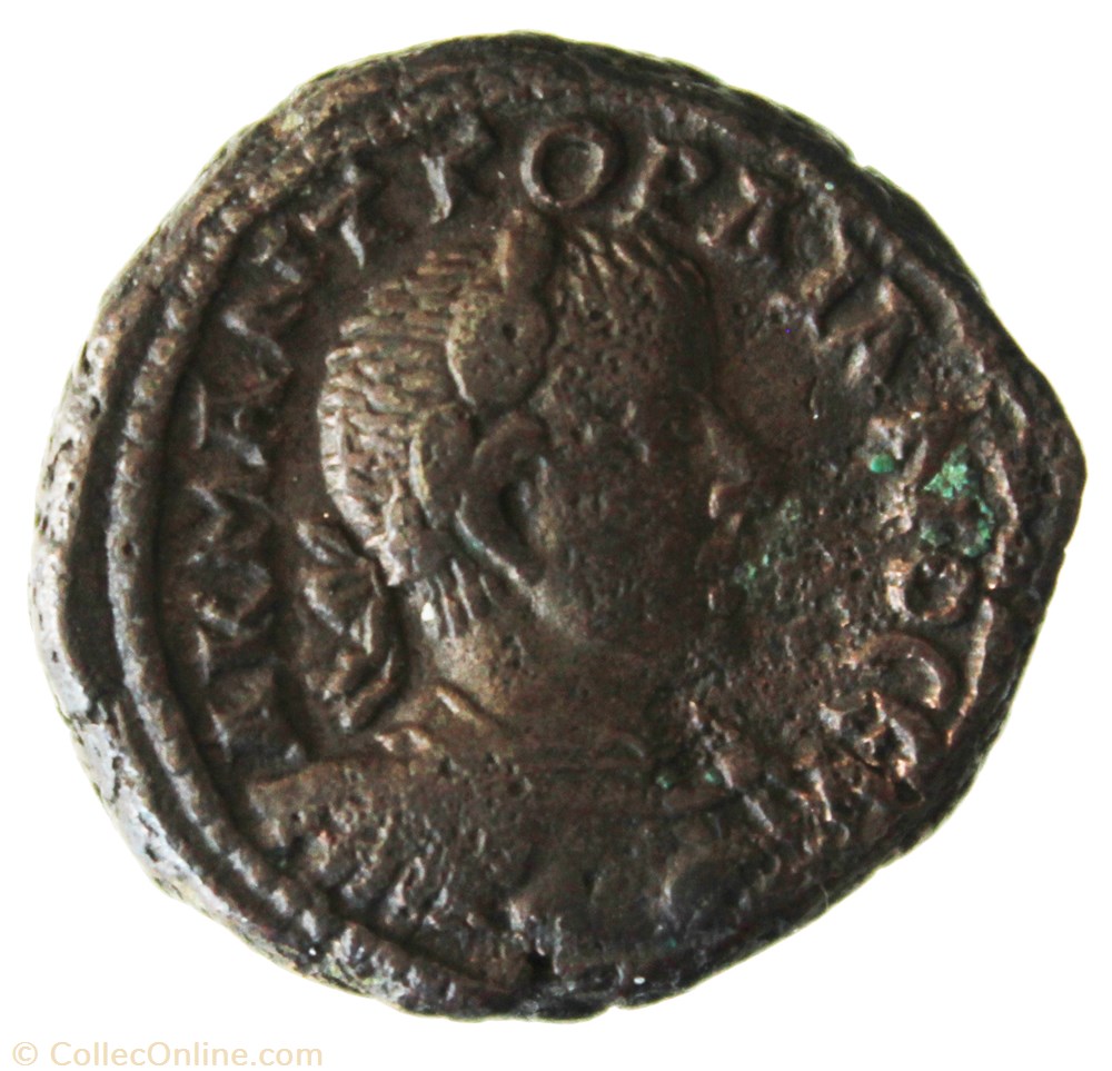 Gordien Auguste an 6 Homonia monnaie antique av jc ap romaine provinciale gordien auguste an 6 homonia