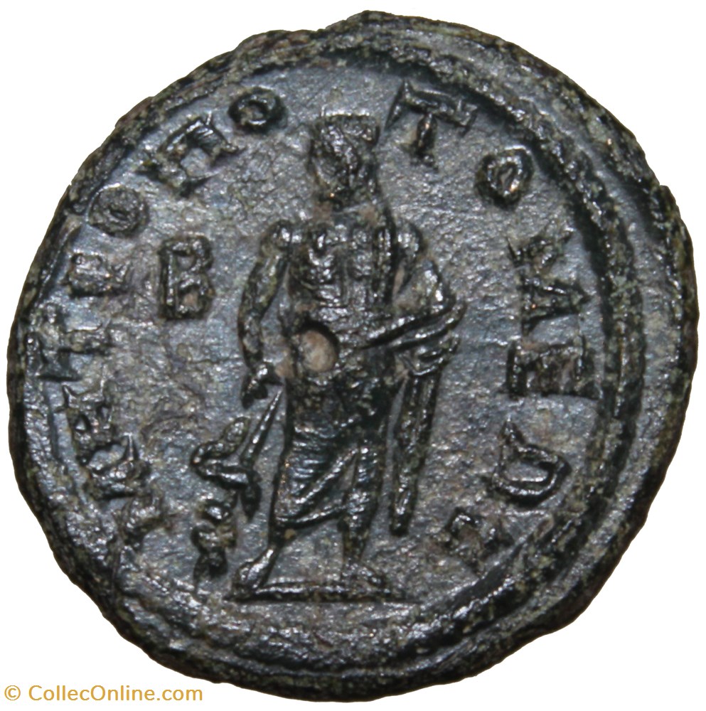 Diassaria Gordien Asklepios monnaies antiquite av jc ap romaines provinciales diassaria gordien asklepios