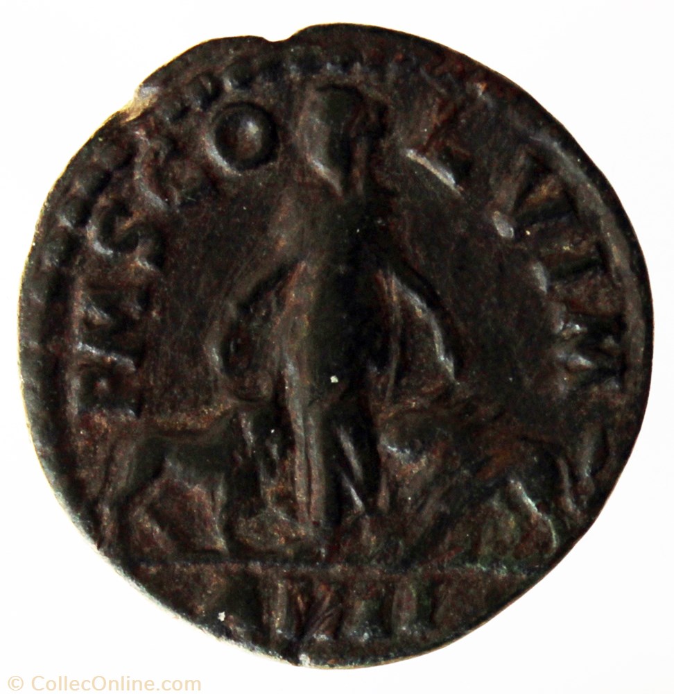 Dupondius an 2 fauté monnaie antique av jc ap romaine provinciale dupondius an 2 faute