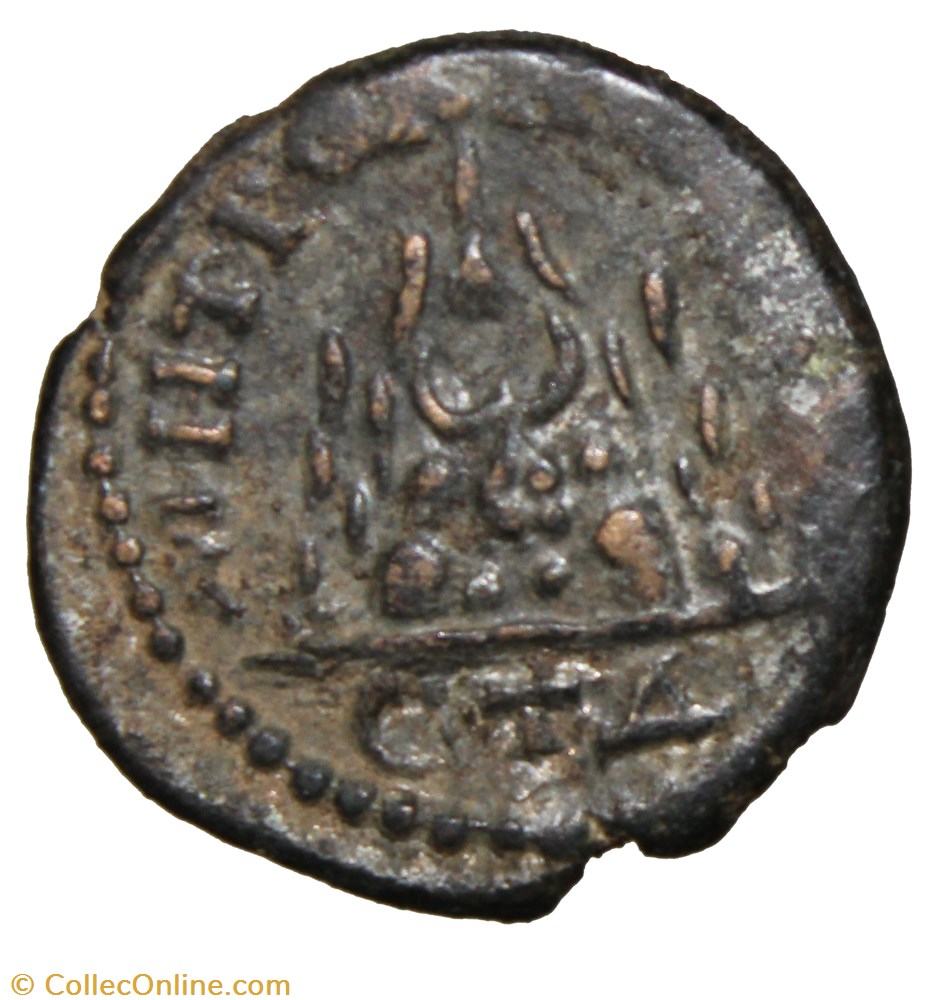 Tranquilline drachme an 4 sans attribut monnaie antique av jc ap romaine provinciale tranquilline drachme an 4 sans attribut