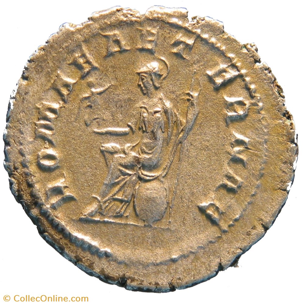 antoninien 3e émission 1ere phase Rome monnaie antique av jc ap romaine antoninien 3e emission 1ere phase rome