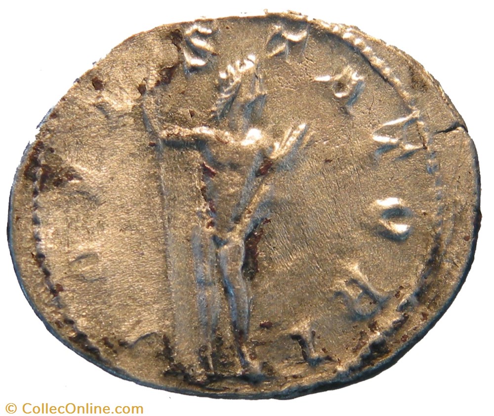 antoninien 4e émission IOVI STATORI monnaie antique av jc ap romaine antoninien 4e emission iovi statori