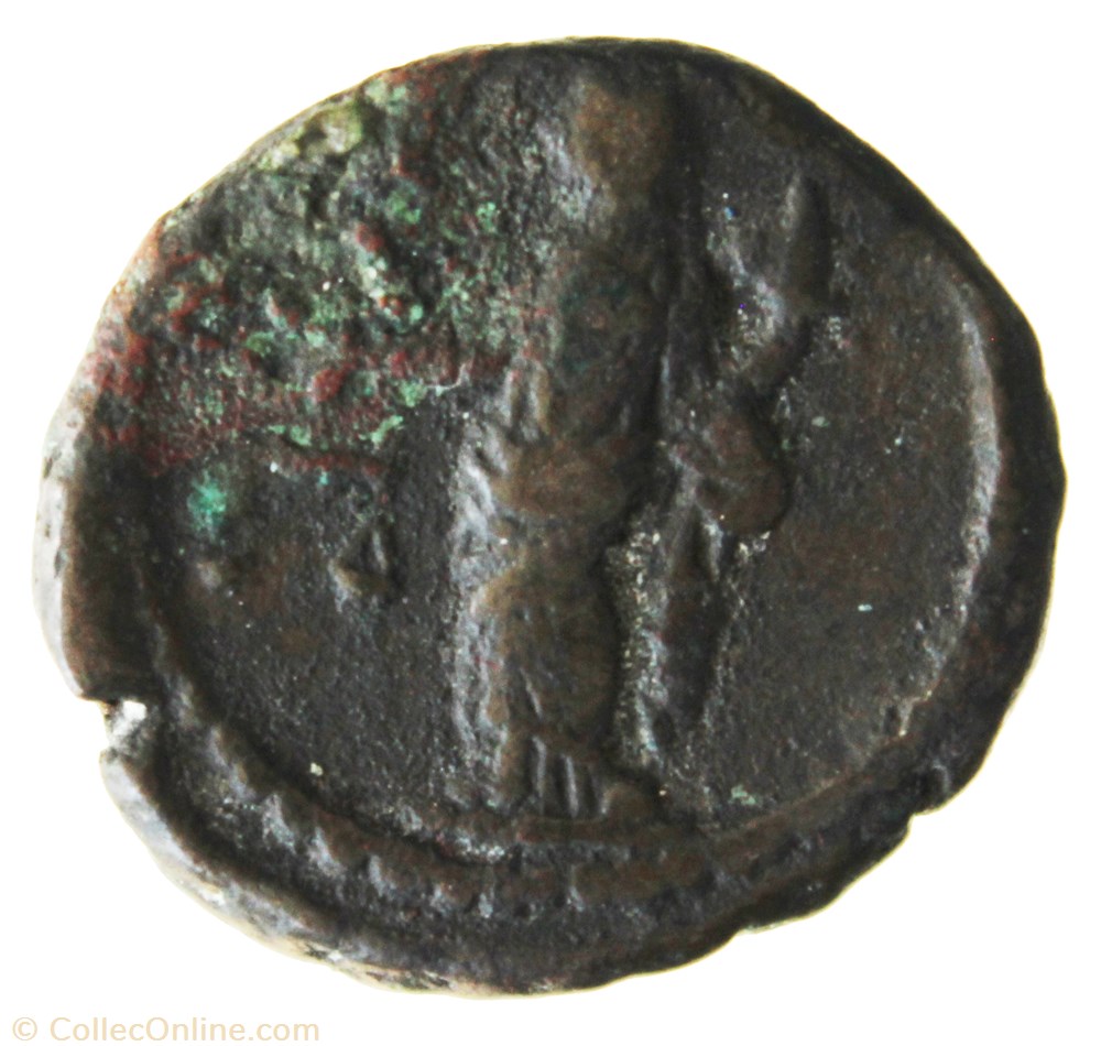 Gordien Auguste an 7 Dikaiosine monnaie antique av jc ap romaine provinciale gordien auguste an 7 dikaiosine