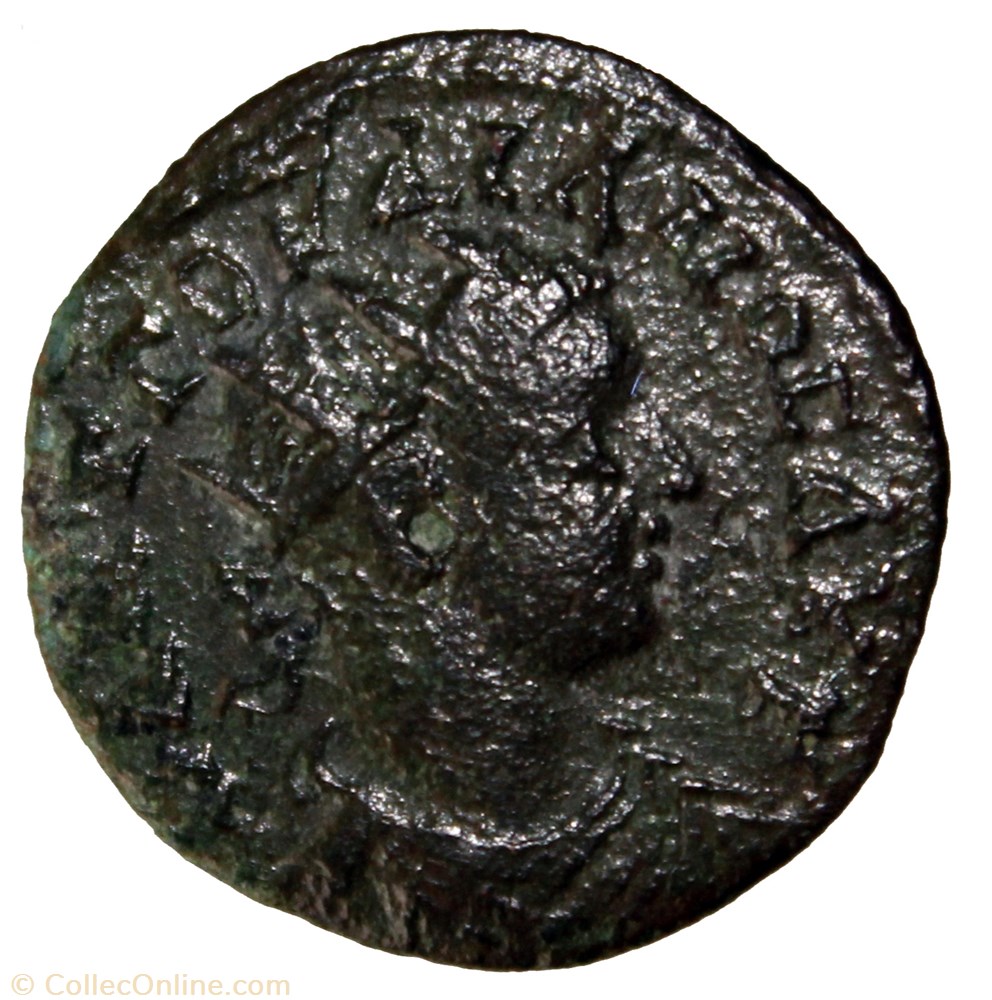 Gordien AE20 3 étendards monnaie antique av jc ap romaine provinciale gordien ae20 3 etendards