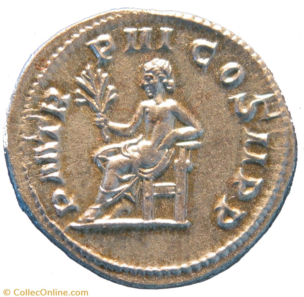 antoninien 4e émission Apollon monnaie antique av jc romaine antoninien 4e emission apollon