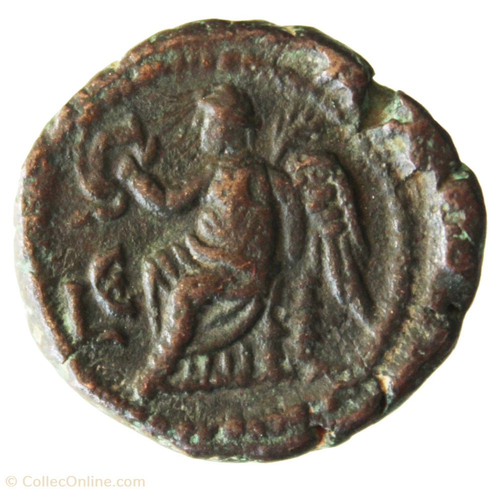 Gordien Auguste an 5 Nike monnaie antique av jc ap romaine provinciale gordien auguste an 5 nike