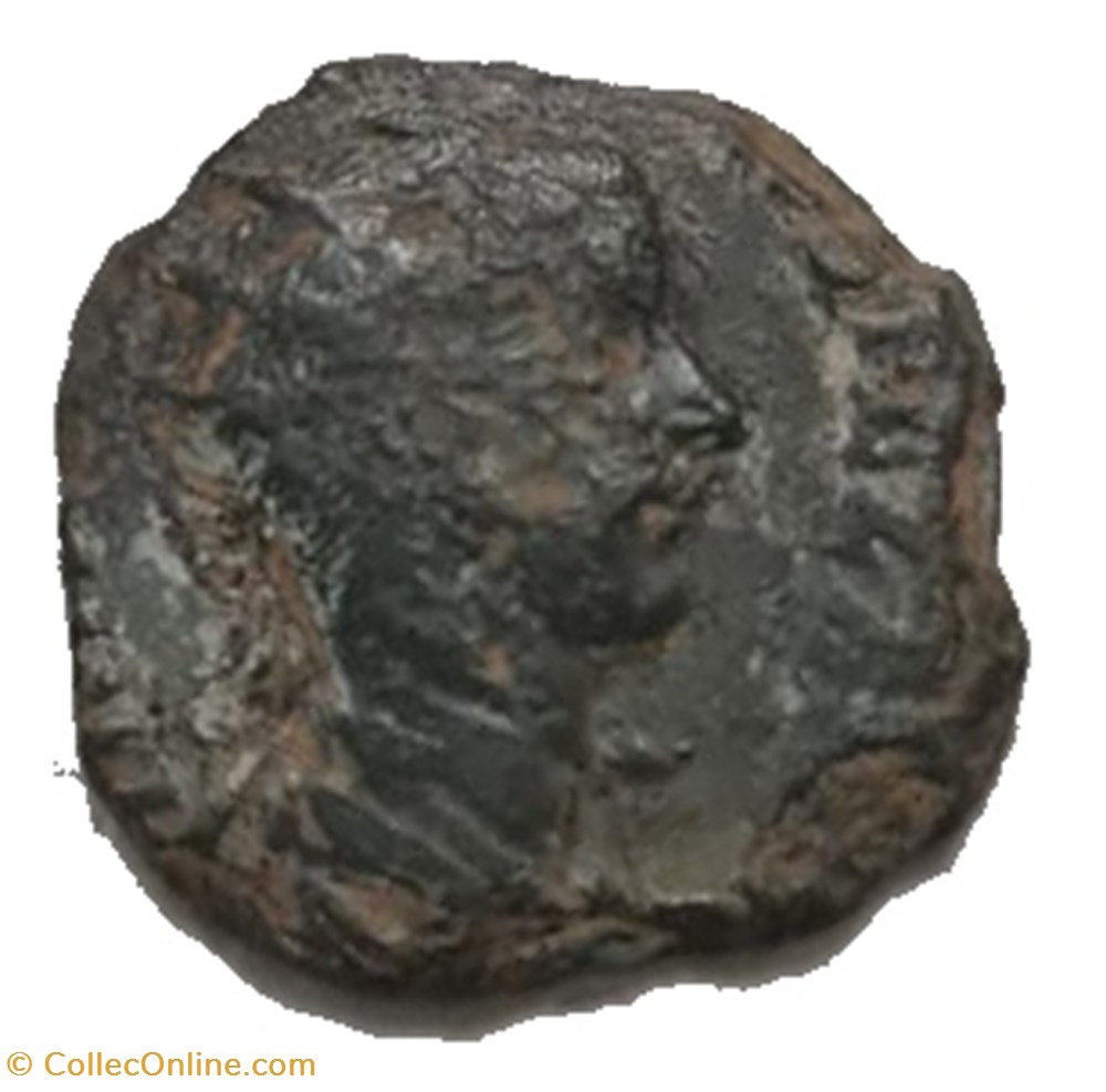 dupondius 4e émission AETERNITATI AVG monnaies antiquite jc ap romaines republicaines imperiales dupondius 4e emission aeternitati avg