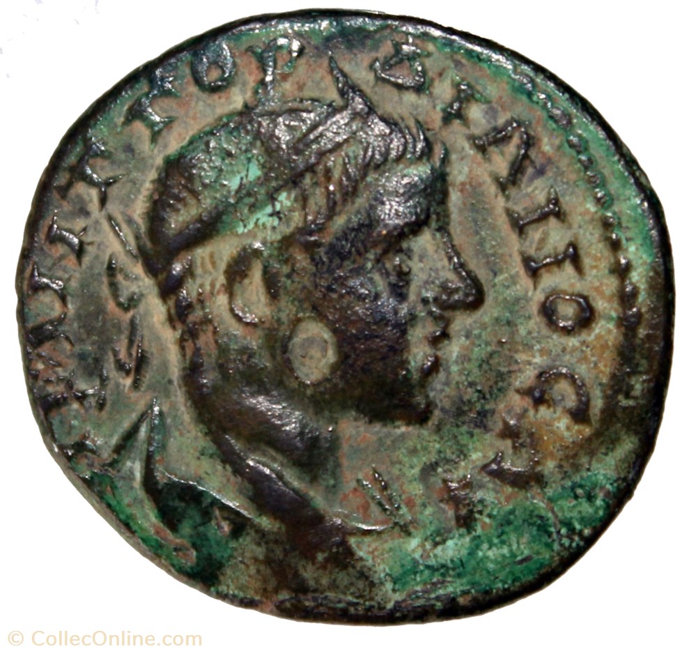 Gordien ae24 Homonia monnaie antique av jc ap romaine provinciale gordien ae24 homonia