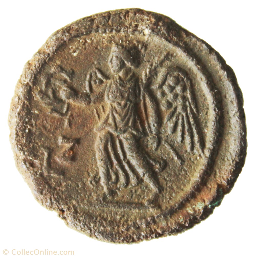 Gordien Auguste an 7 Nike monnaie antique av jc ap romaine provinciale gordien auguste an 7 nike