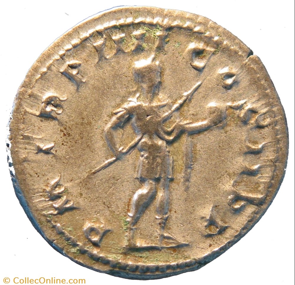 antoninien 4e émission Gordien monnaie antique av jc ap romaine antoninien 4e emission gordien