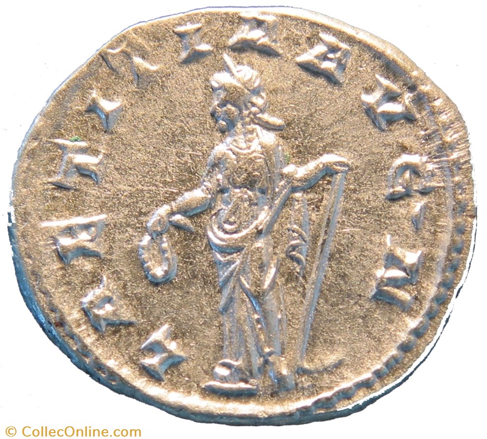 antoninien 4e émission Laetitia monnaie antique av jc ap romaine antoninien 4e emission laetitia