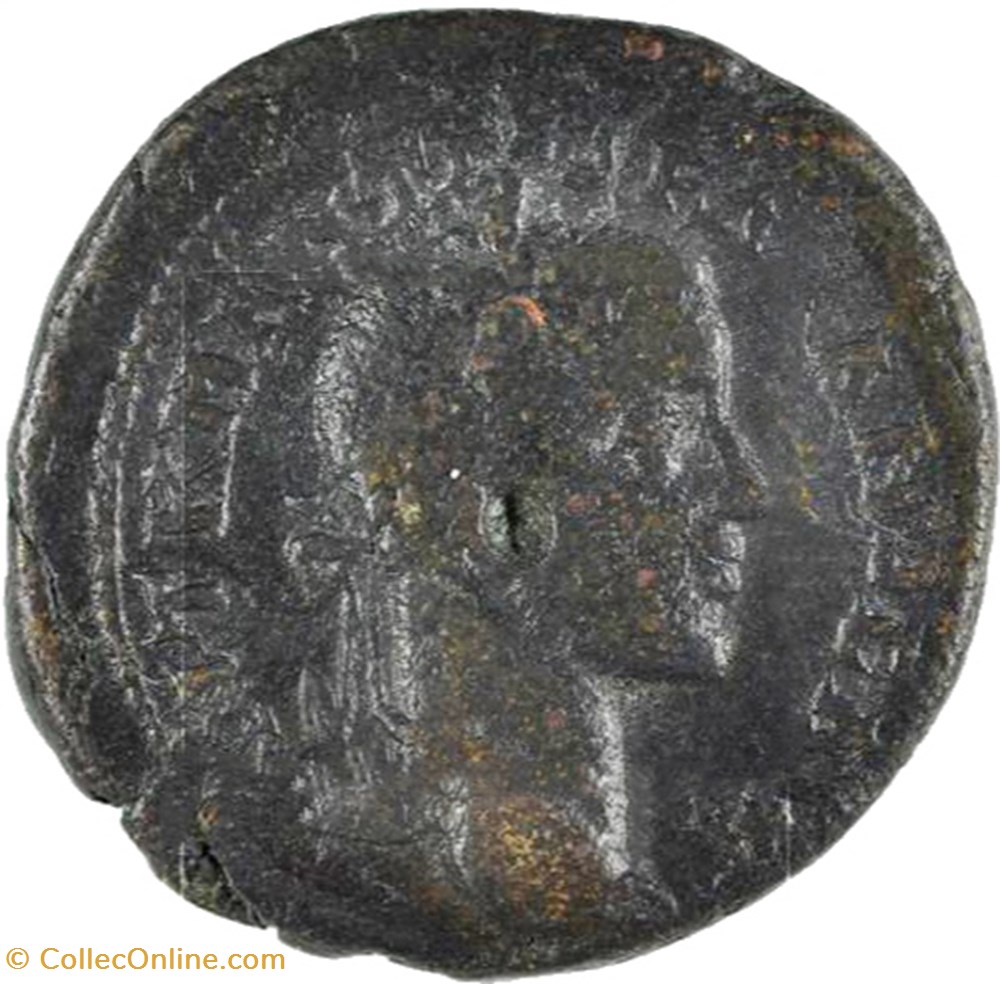tetrassaria Apollon monnaies antiquite av jc romaines provinciales tetrassaria apollon