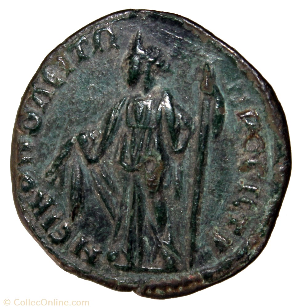 monnaie antique av jc ap romaine provinciale ae22 demeter