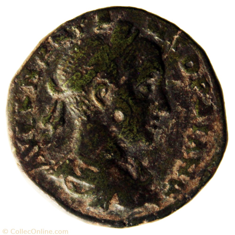 Tetrassaria Gordien Serpent monnaie antique av jc ap romaine provinciale tetrassaria gordien serpent