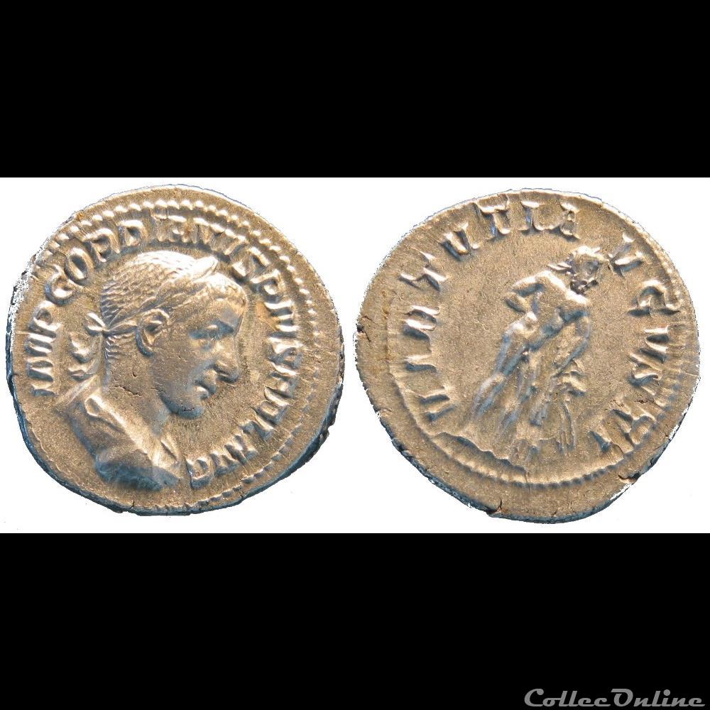 Denier 4e émission VIRTVTI AVGVSTI monnaie antique jc ap romaine denier 4e emission virtvti avgvsti
