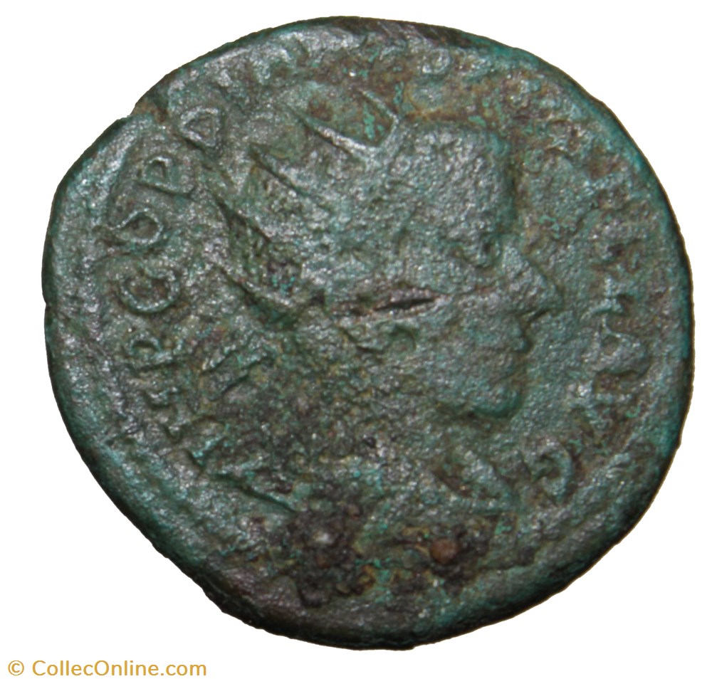 Diassaria Gordien radié, minerve monnaies antiquite av jc ap romaines provinciales diassaria gordien radie minerve
