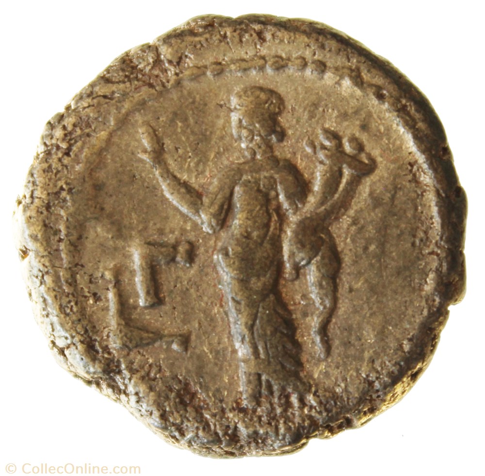 Gordien Auguste an 3 Homonia monnaie antique av jc ap romaine provinciale gordien auguste an 3 homonia