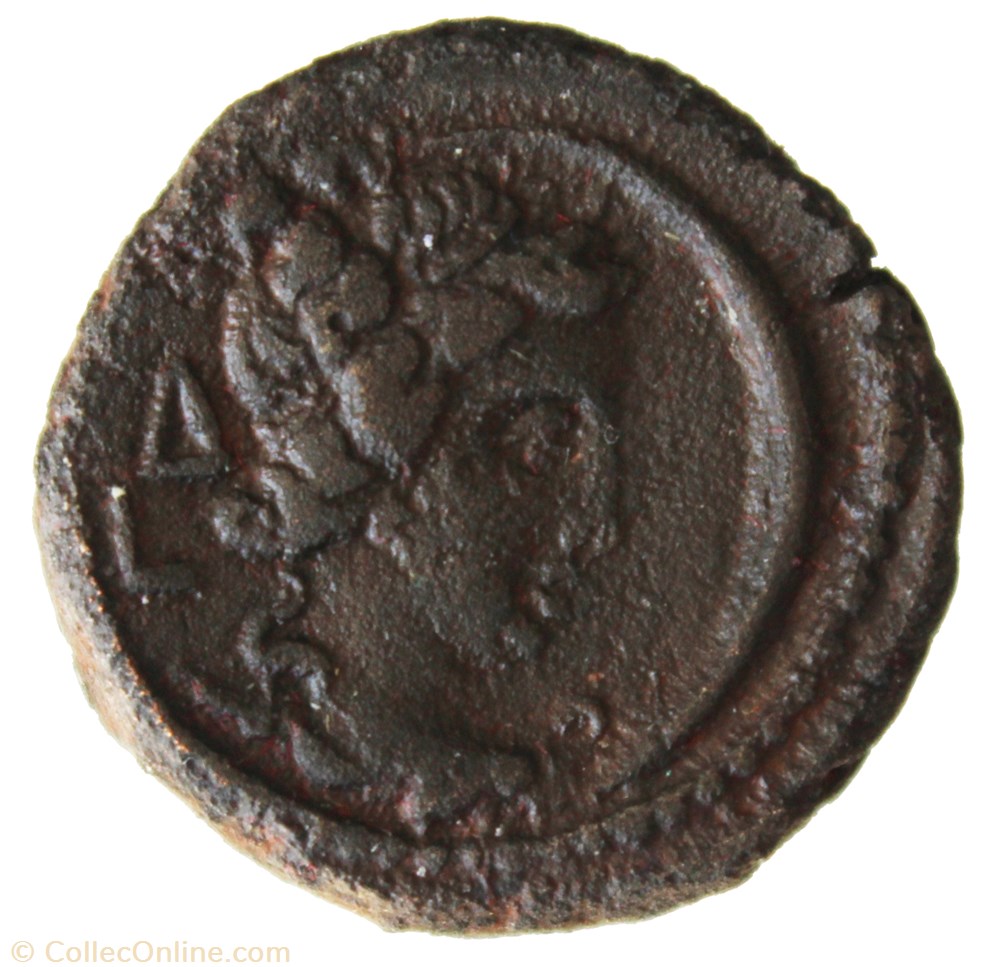 Gordien Auguste an 4 Selene (Buste) monnaie antique av jc ap romaine provinciale gordien auguste an 4 selene buste