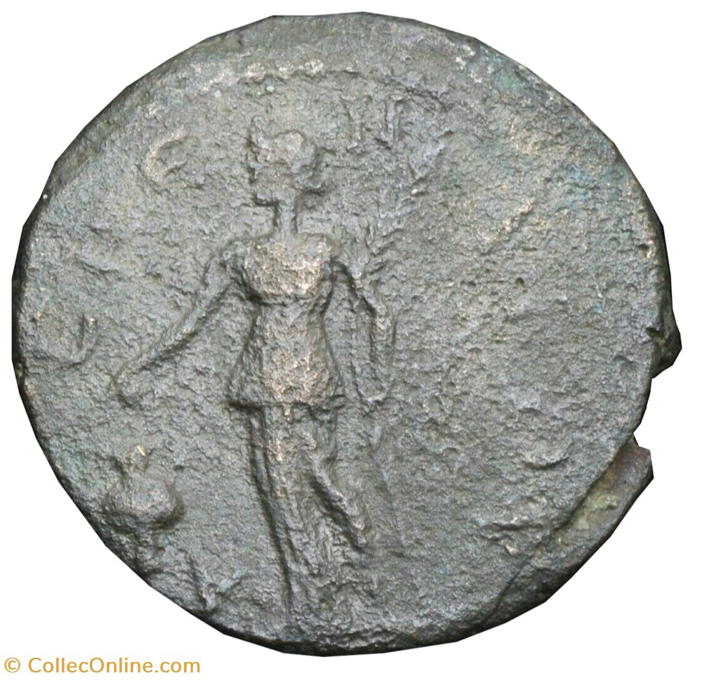 Aspendos Ae30 Personification agnostique monnaies antiquite av jc ap romaines provinciales aspendos ae30 personification agnostique